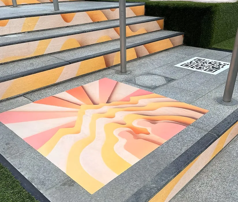 Majujet Texture Floor Laminate Film for UV / Eco Solvent / Latex Printer