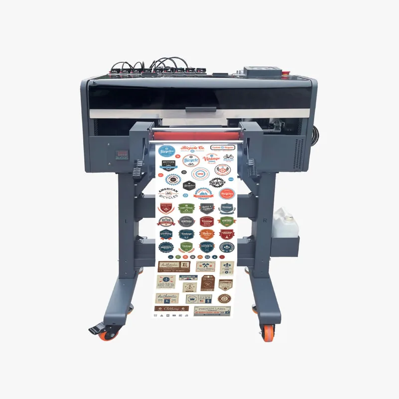 UV Printer For Synthetic Sticker Roll 