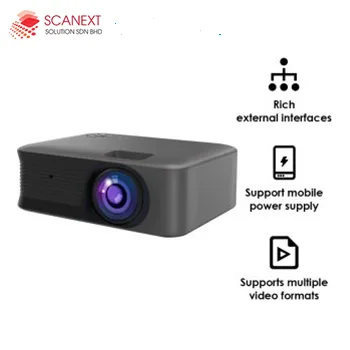 Deli VS6002 projector used in Malaysia office meeting room for professional presentations