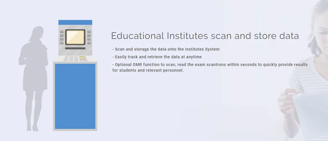 Document Scanner For Kiosk ATM VTM Machine