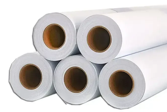 Plotting paper roll in architectural office